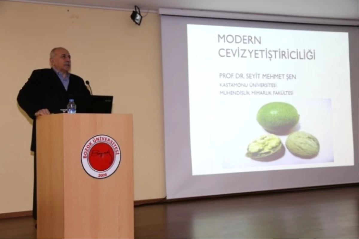 Bozok Üniversitesi\'nde "Ceviz Yetiştiriciliği ve Besin Değeri" Anlatıldı