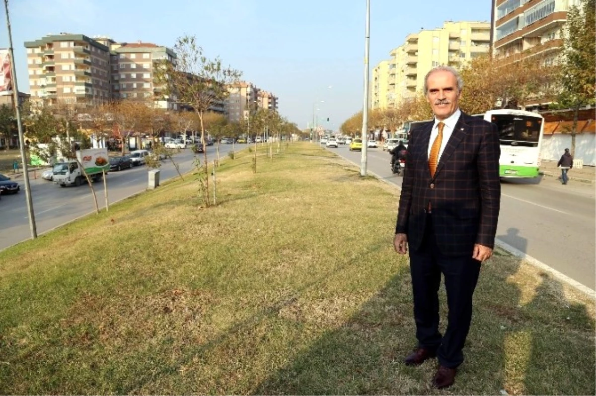 Bursa\'da Fatih Sultan Mehmet Bulvarı\'nın Çehresi Değişiyor