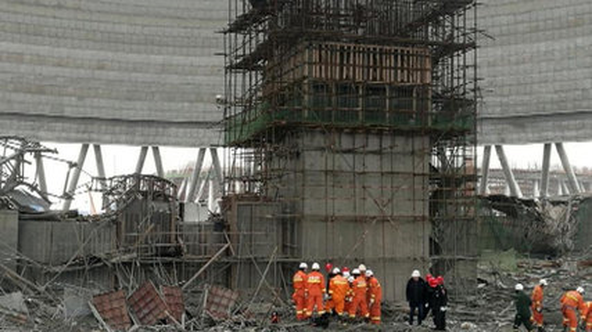 Çin\'de Enerji Tesisi İnşaatı Çöktü: 40 Ölü
