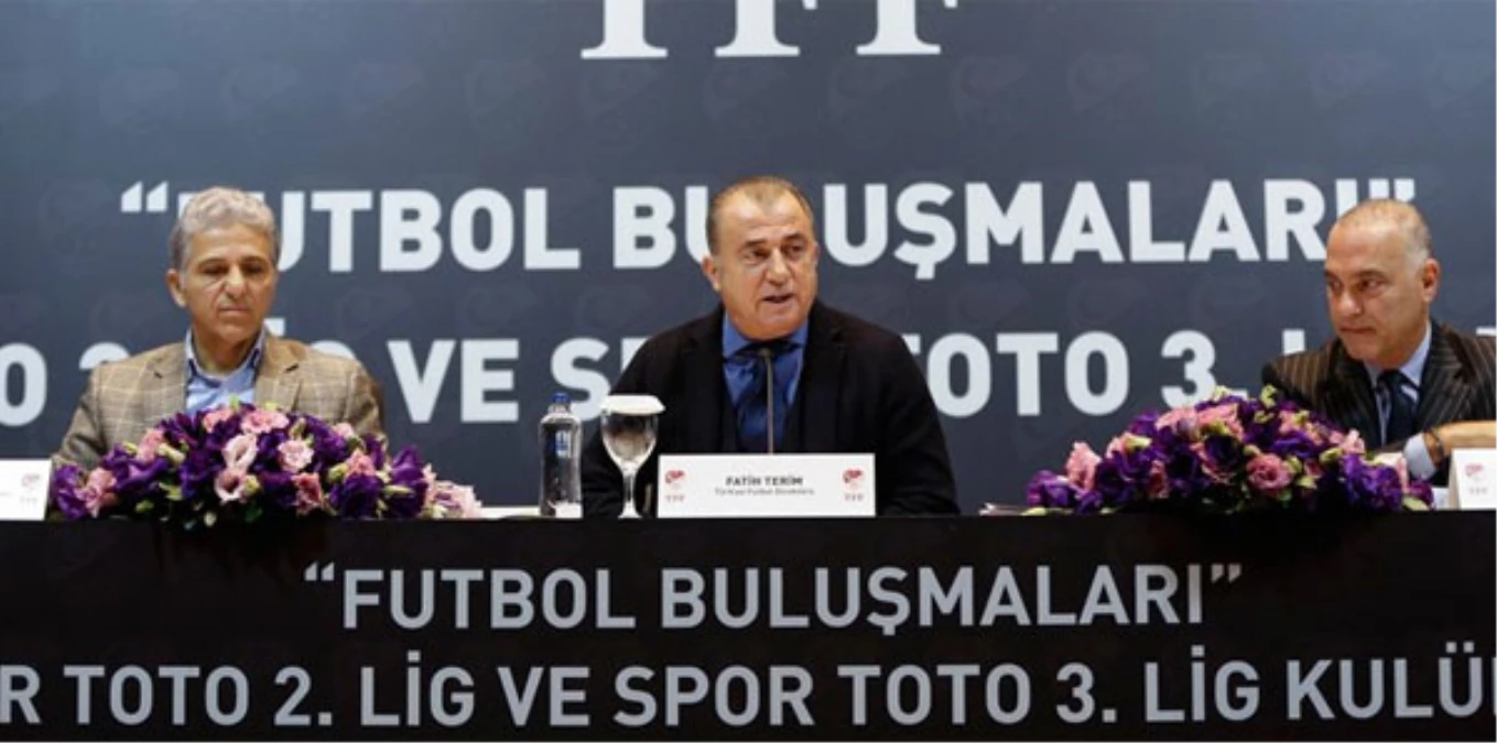 Fatih Terim, Spor Toto 2. Lig ve 3.lig Yöneticileri ile Bir Araya Geldi