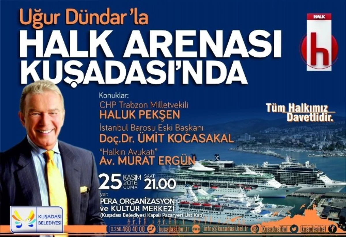 Halk Arenasi" Kuşadası\'ndan Yayınlanacak