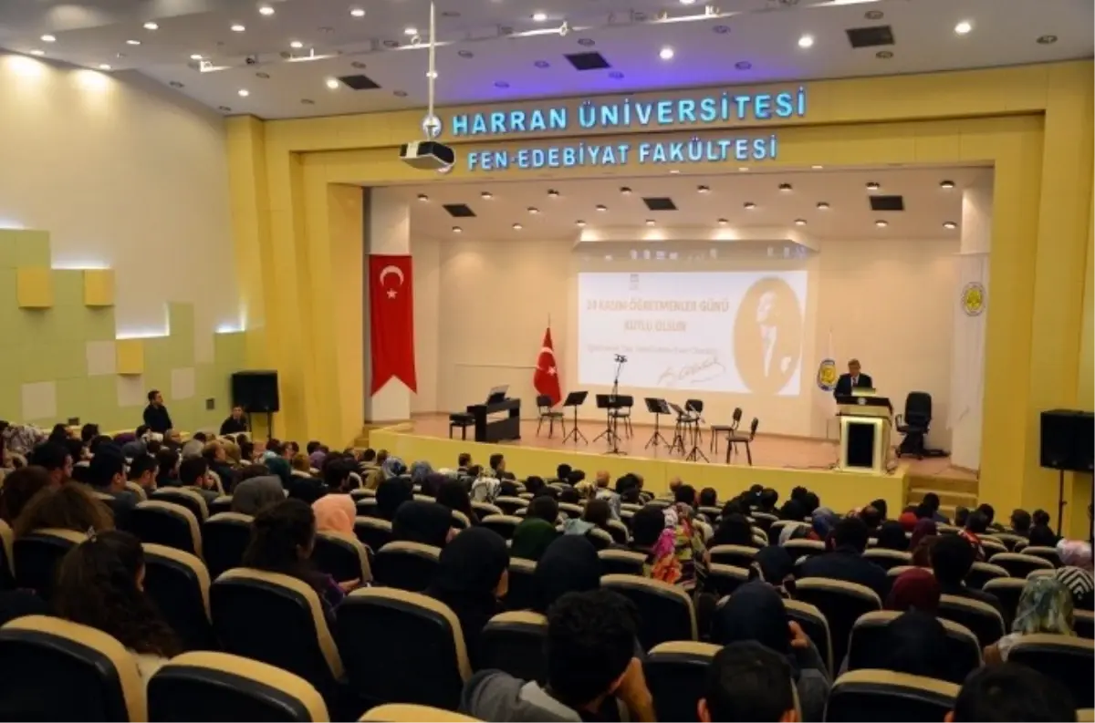 Harran Üniversitesinde Öğretmenler Günü Etkinliği Düzenlendi