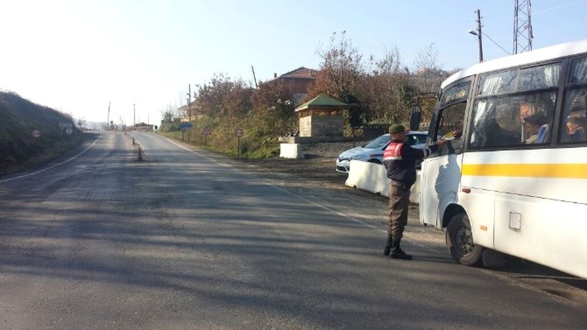 Jandarma\'dan Sürücülere \'Kış\' Uyarısı