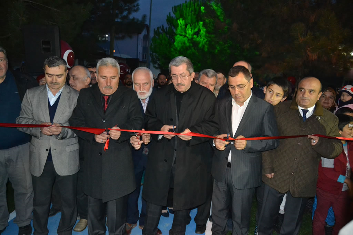 Karabük\'te Park Açılışı