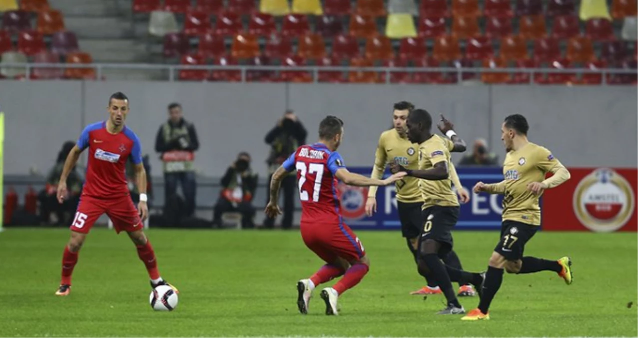 Osmanlıspor Deplasmanda Steaua Bükreş\'e 2-1 Yenildi