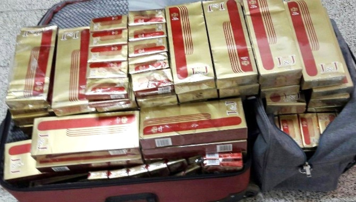 Yolcu Otobüsünün Bagajında Bin 130 Paket Kaçak Sigara Ele Geçirildi