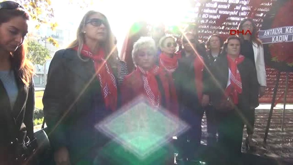 Antalya Kadına Şiddeti Reddettiler