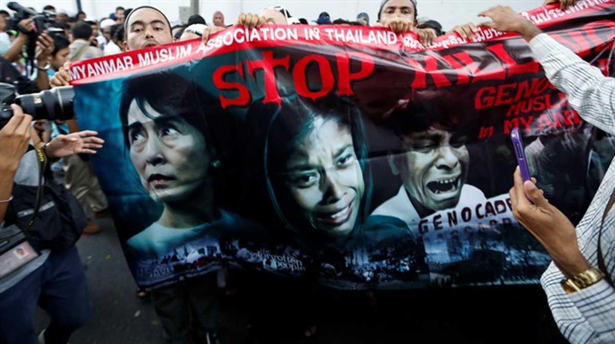 Arakan Müslümanlarına Destek Gösterileri