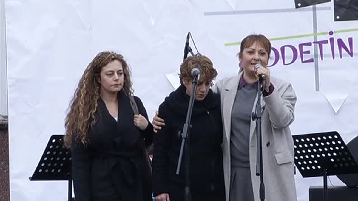 Bebekler Duvarı? Ile Kadına Şiddet Protesto Edildi
