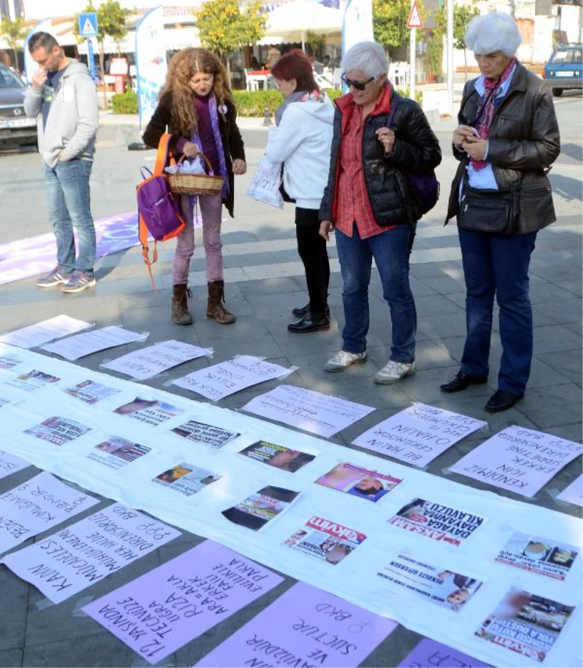 Bodrum\'da Kadınlardan Şiddete Karşı Eylem