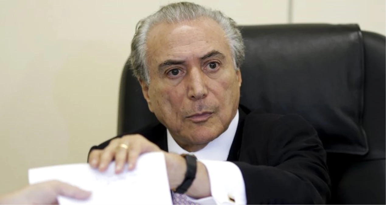 Brezilya Devlet Başkanı Temer\'le İlgili Yolsuzluk İddiası