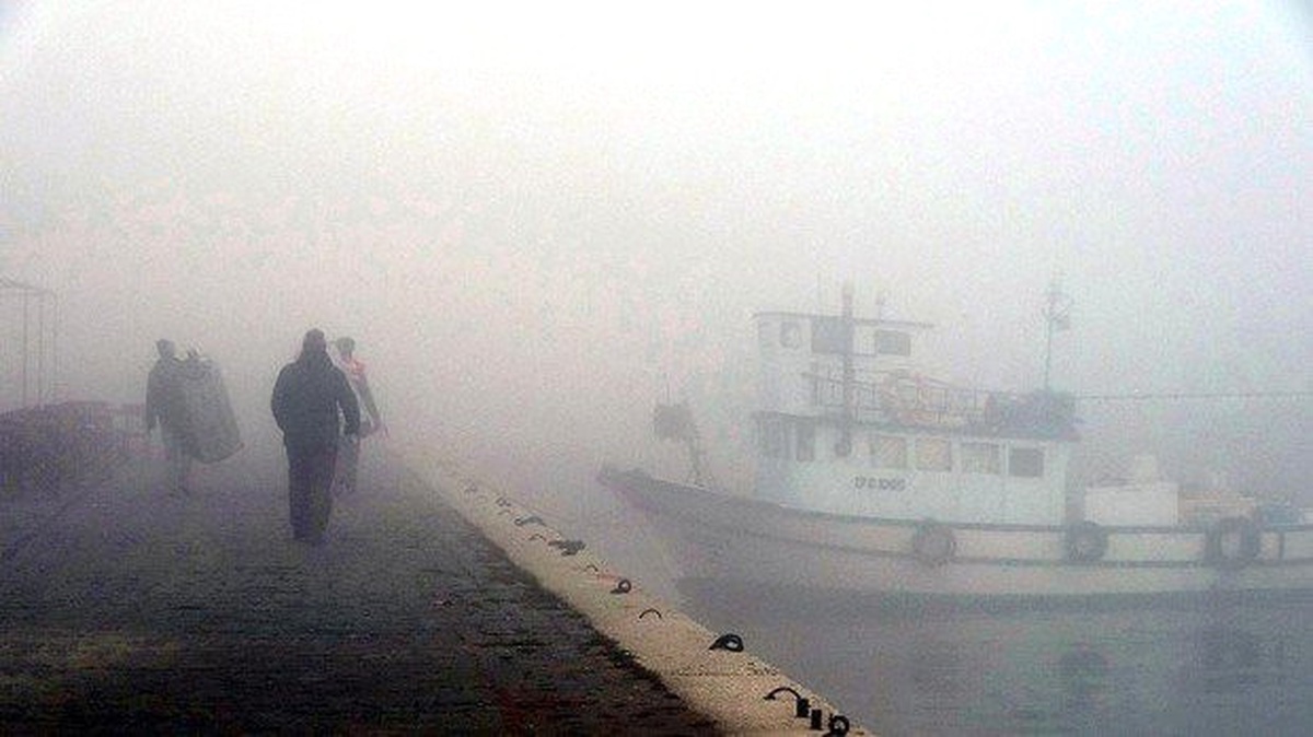 Çanakkale Boğazı\'nda Yoğun Sis