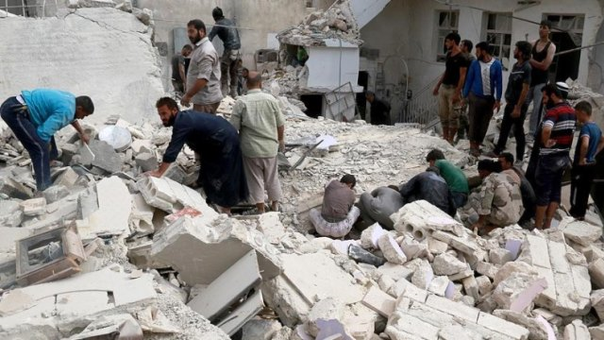 Halep\'te Yerleşim Yerlerine Saldırı