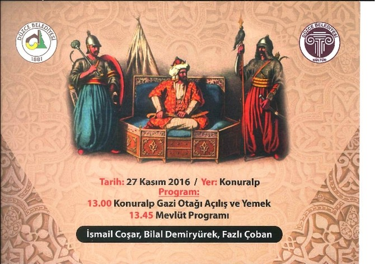 Konuralp Gazi Anılacak
