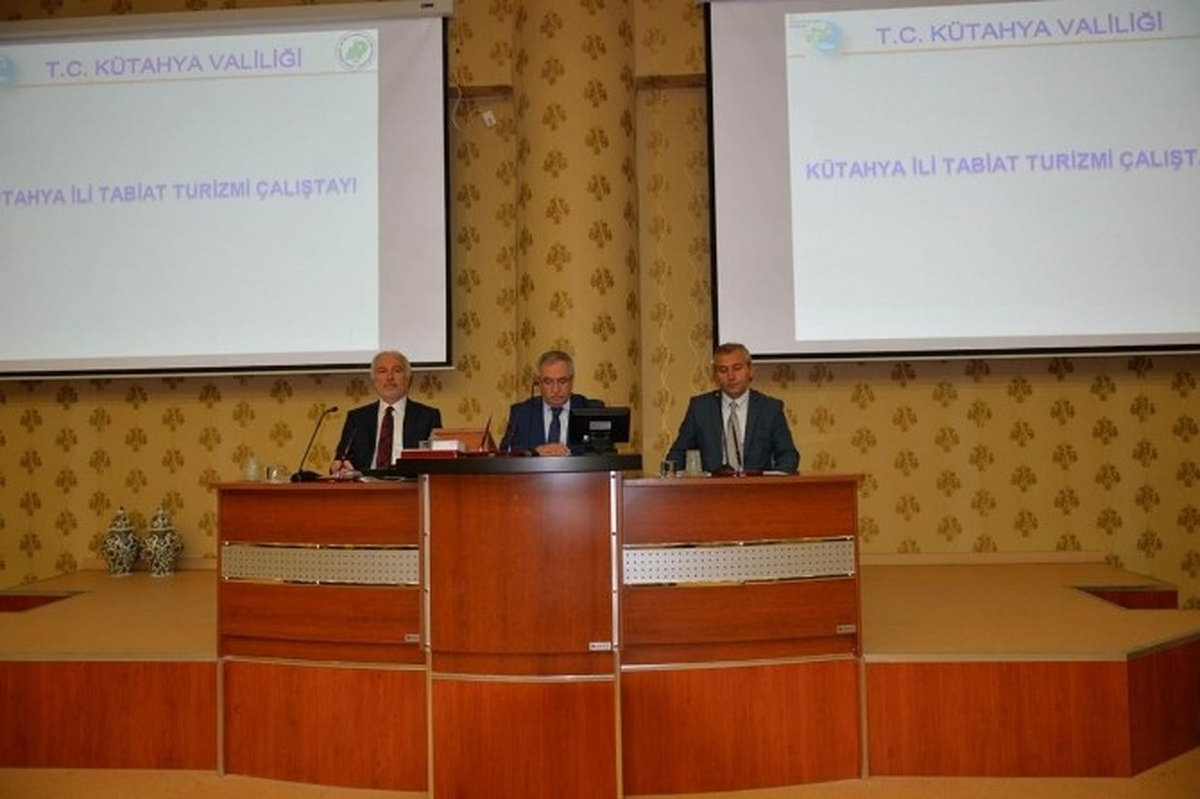 Kütahya\'da Tabiat Turizmi Çalıştayı