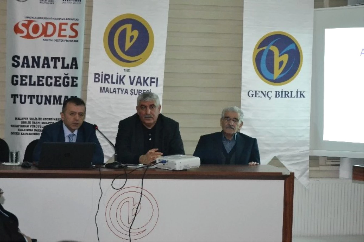 Malatya Birlik Vakfında "Ağrı Hissi" Semineri