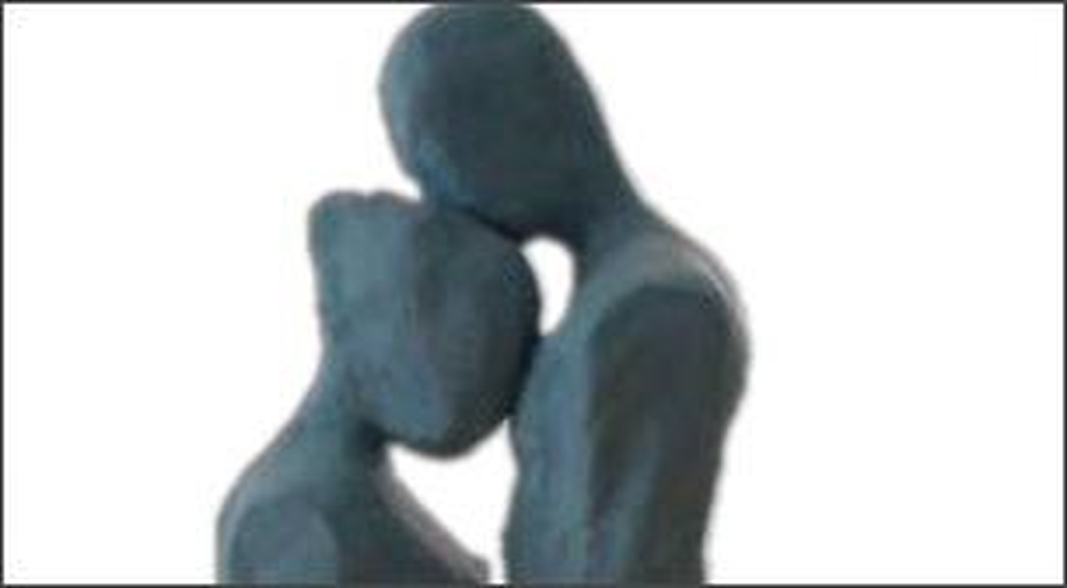 Masterpiece Heykel - Sarılan Çift