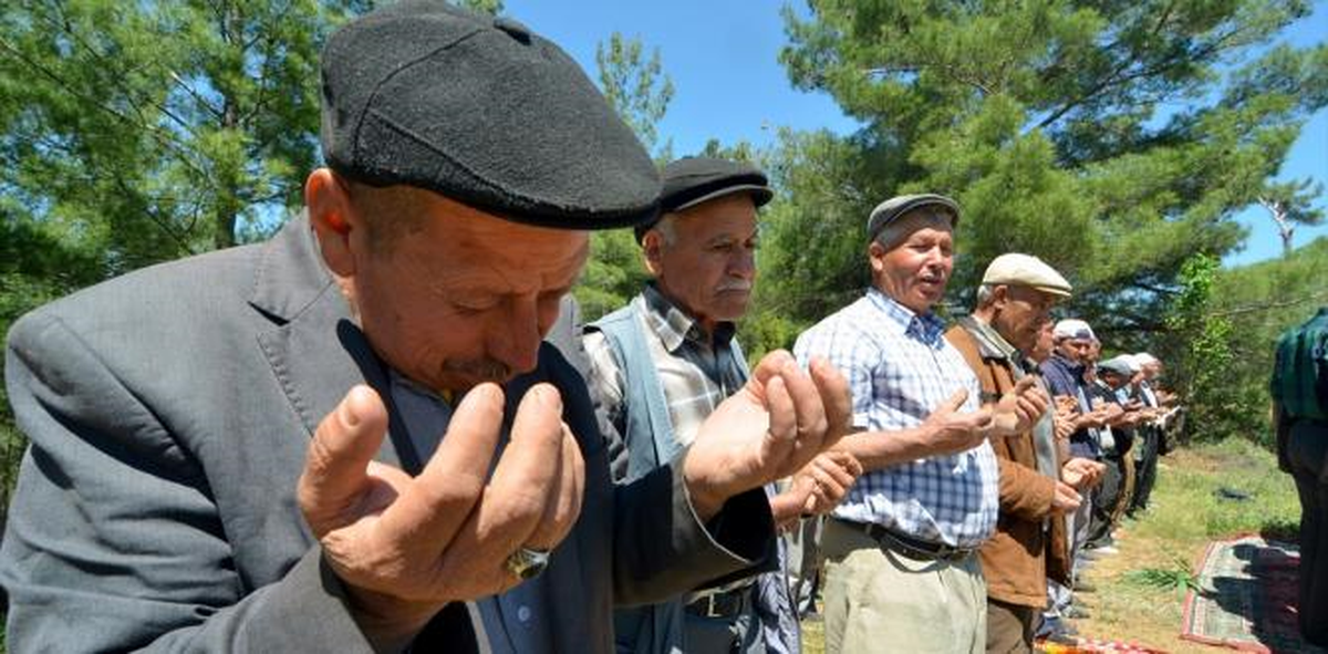 Muğla\'da Yağmur Duası Yapıldı