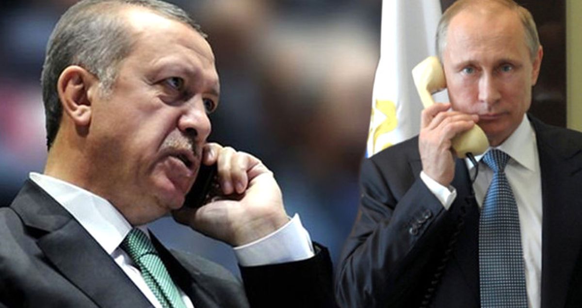 Son Dakika! Cumhurbaşkanı Erdoğan ve Putin'den Telefon'da Suriye Zirvesi