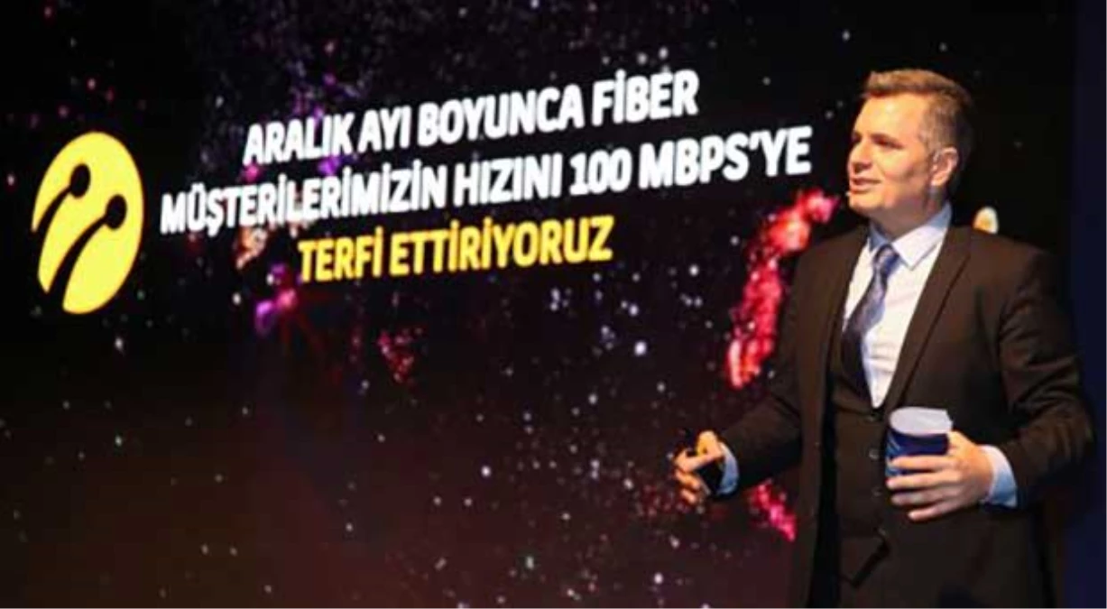 Turkcell, Fiber Abonelerine Aralık Ayında 100 Mbps Hız Hediye!