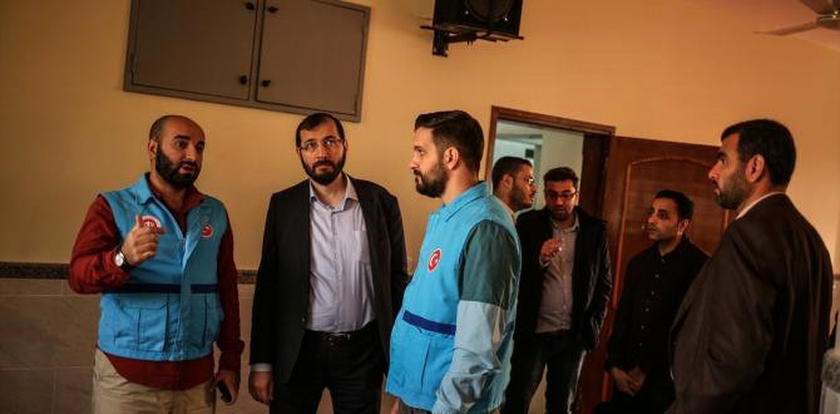 Türkiye Diyanet Vakfı Heyeti Gazze\'de