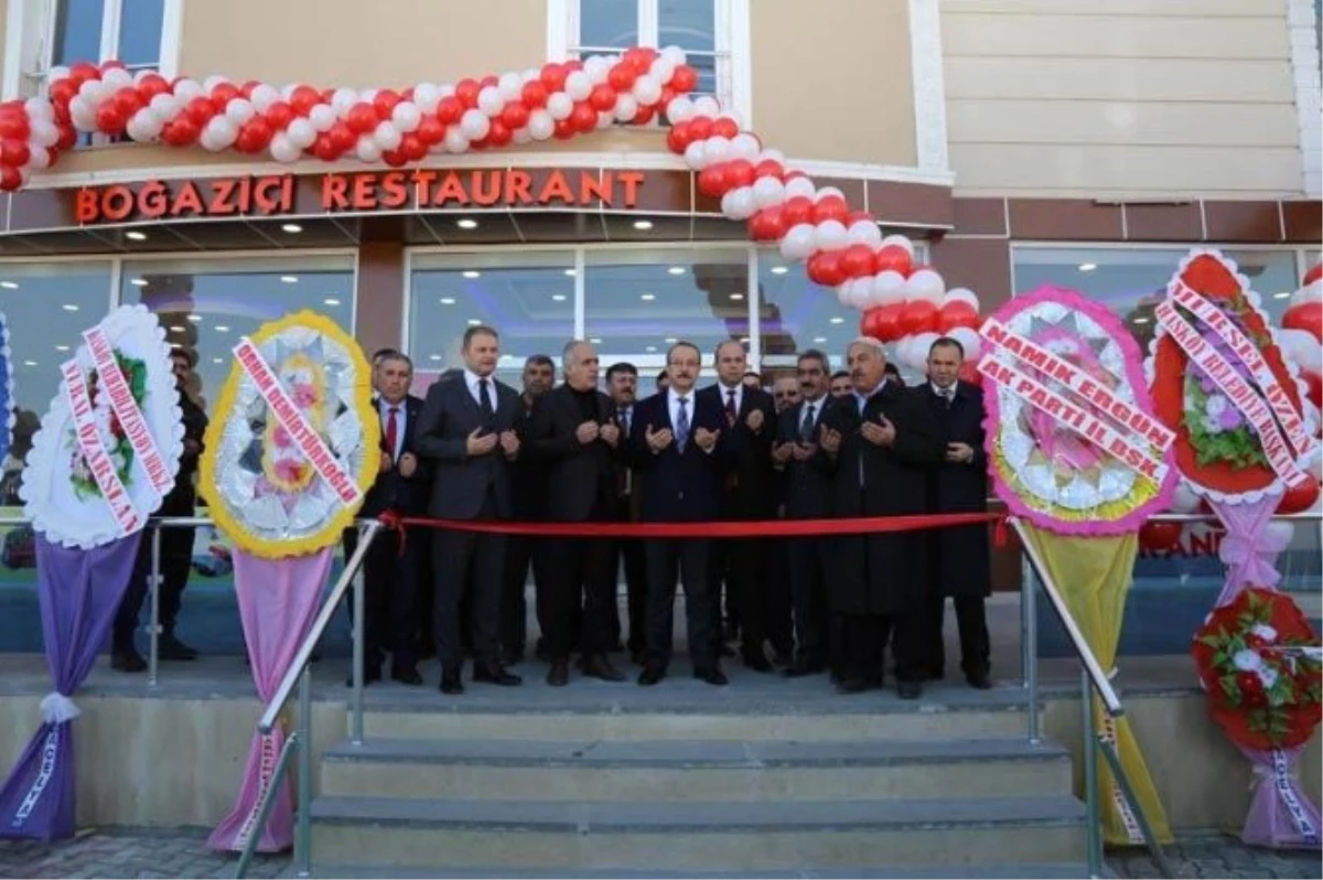 Vali Yavuz, Tkdk Destekli Otelin Açılışını Yaptı