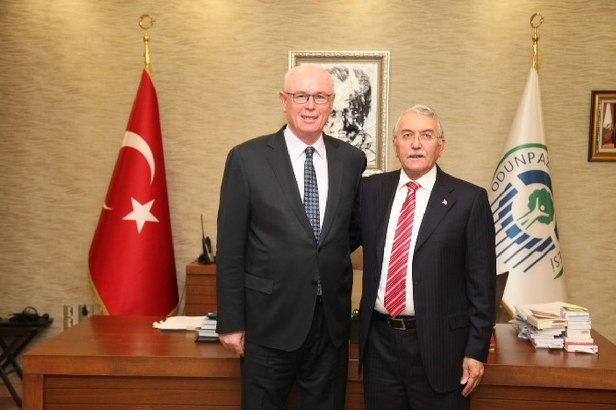 Başkan Kurt ile Rektör Gönen Bir Araya Geldi