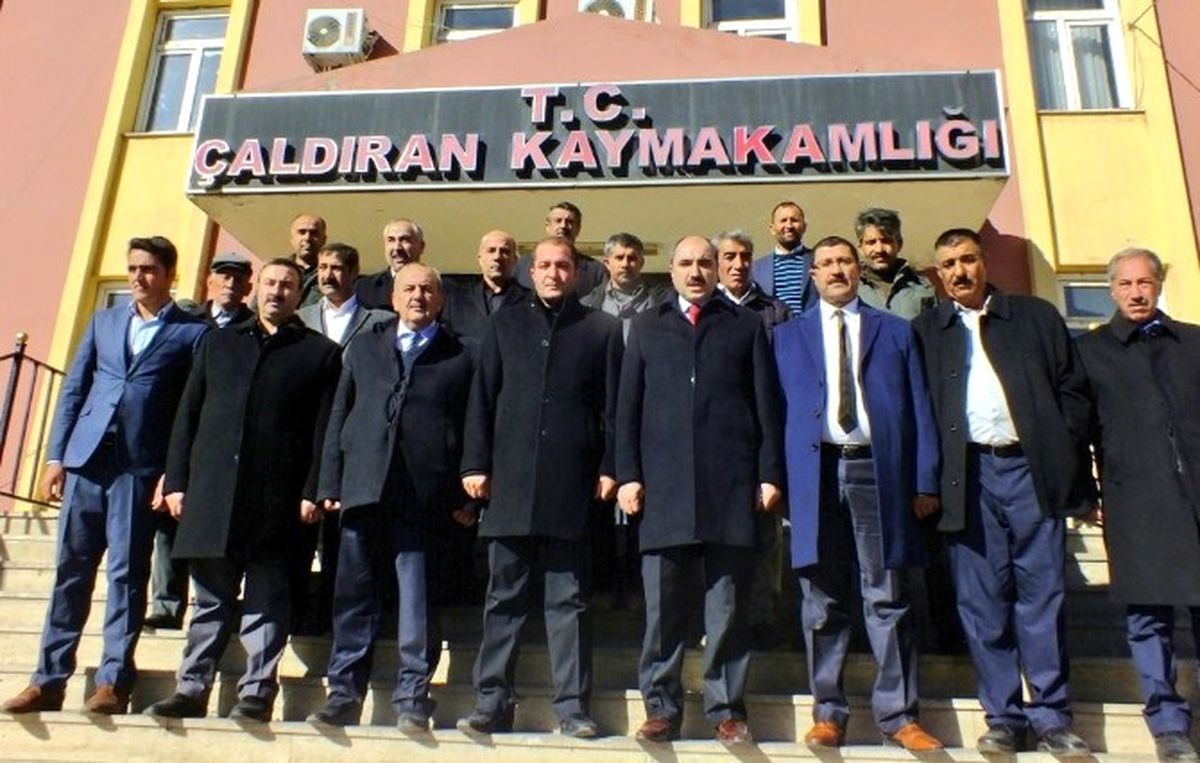 Başkan Soğanda\'dan Çaldıran İlçesine Ziyaret