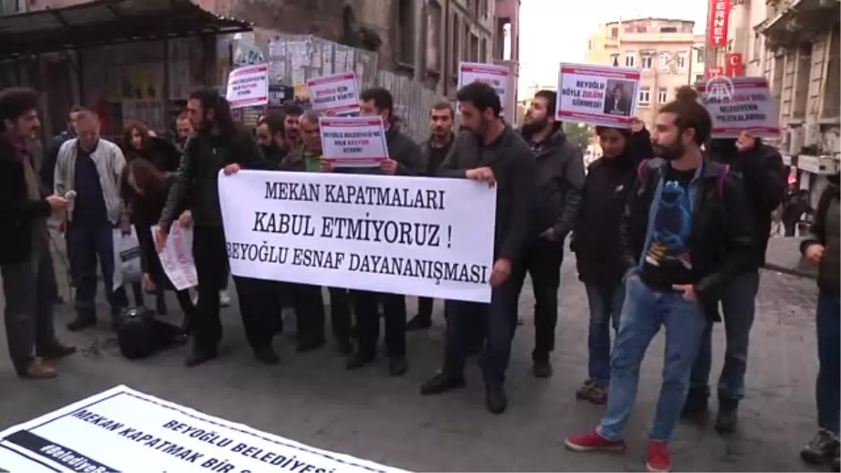 Beyoğlu\'nda Protesto