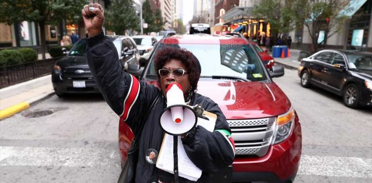 Chicago\'da "Kara Cuma" Protestosu