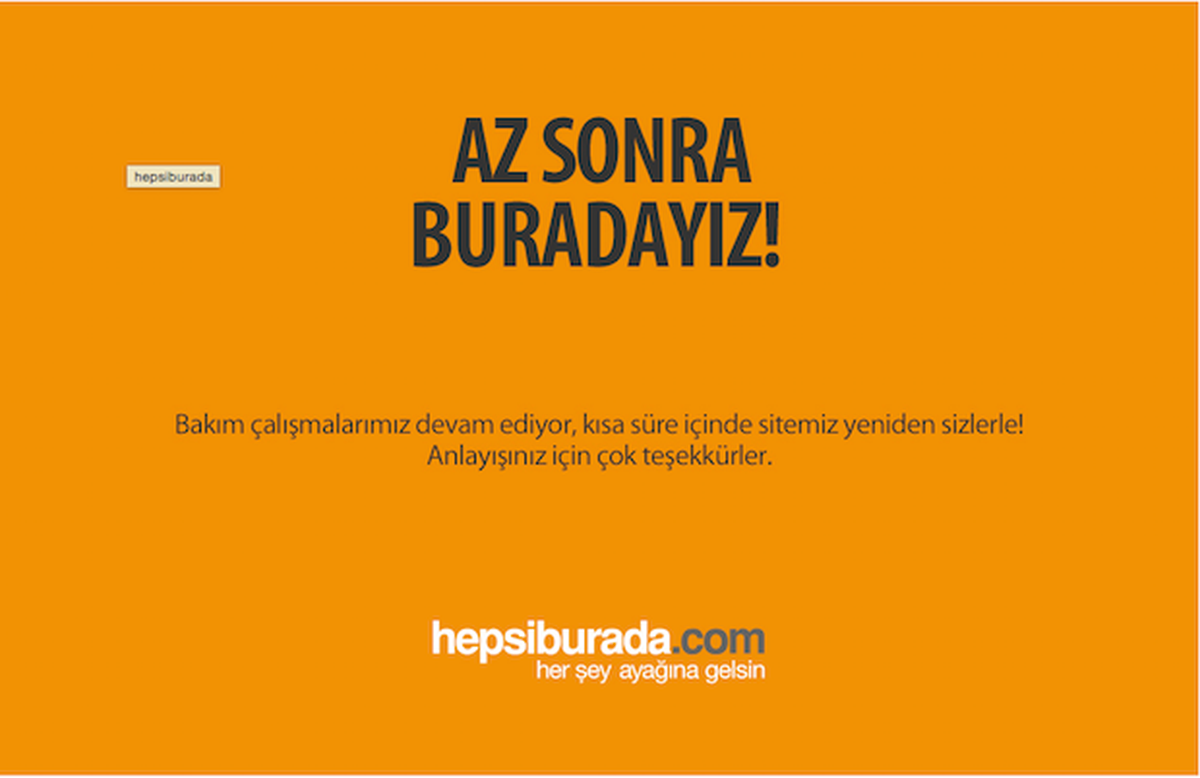 Hepsiburada\'da İşlem Yapılamıyor! Efsane Cuma Zor Anlar Yaşatıyor
