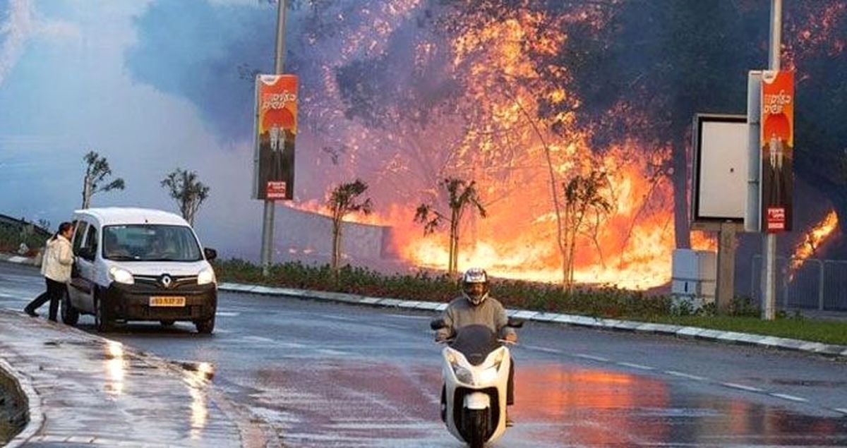İsrail'de Çıkan Yangınlar 4 Gündür Söndürülemiyor