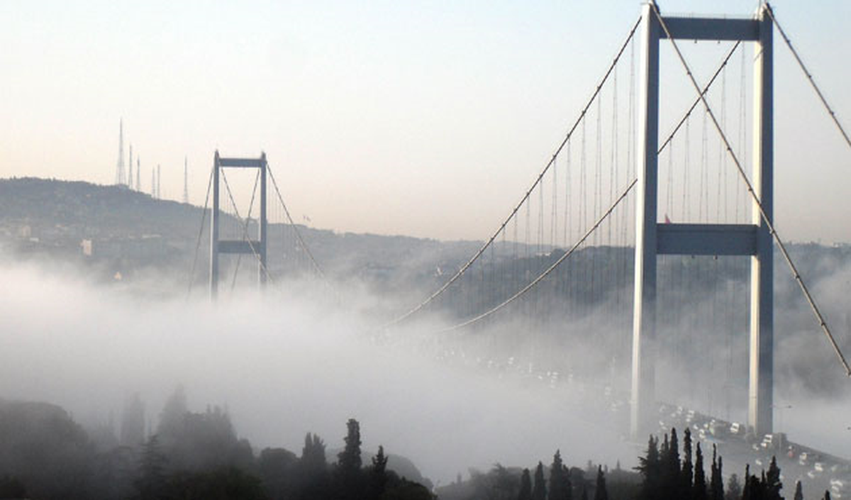 İstanbul Boğazı\'nda Sis Etkili Oluyor