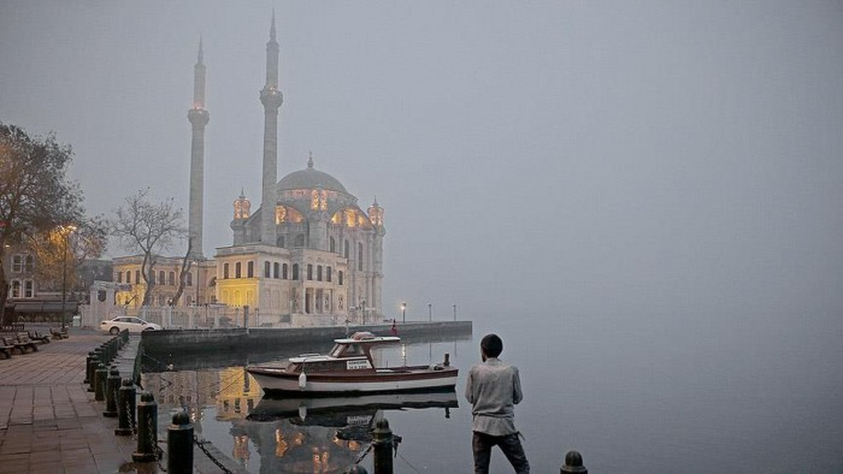 İstanbul\'da Sis Etkili Oldu