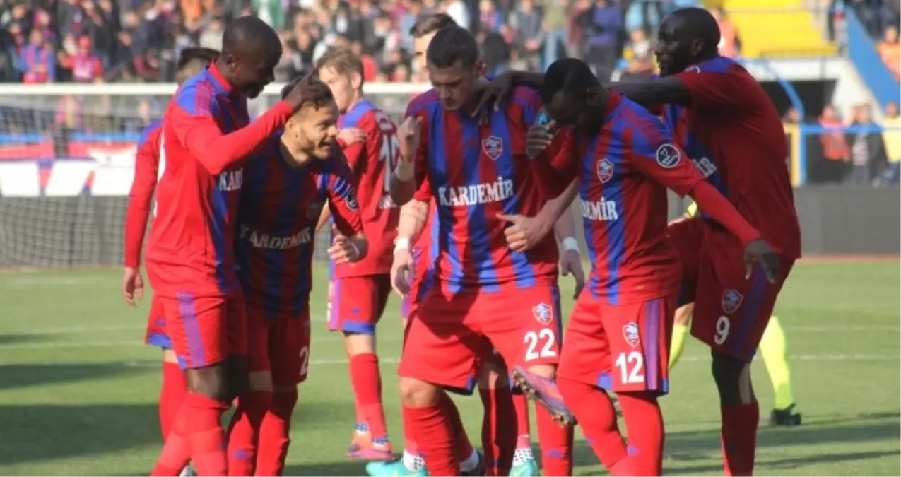 Karabükspor, Gaziantepspor\'u 2-0 Yendi