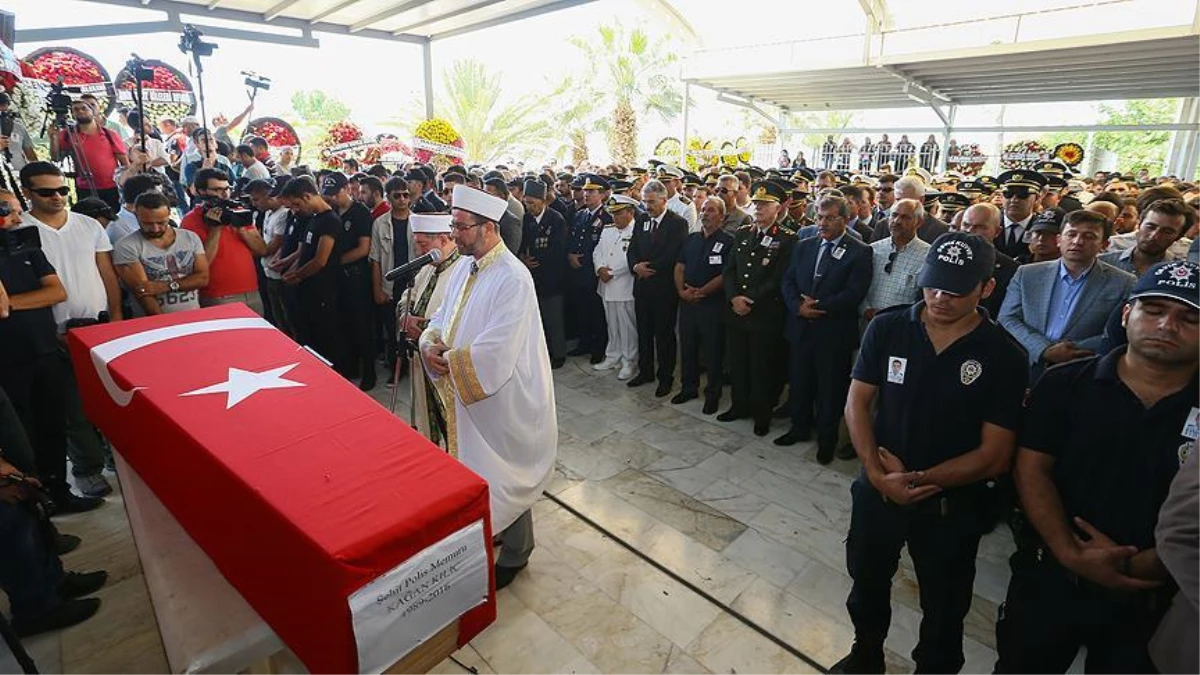 Şehit Polis Memuru Kılıç, Son Yolculuğuna Uğurlandı