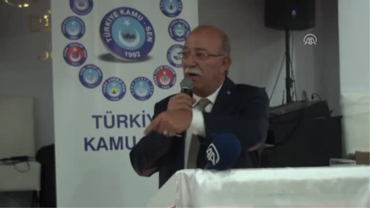 Türkiye Kamu-Sen Genel Başkanı Ismail Koncuk