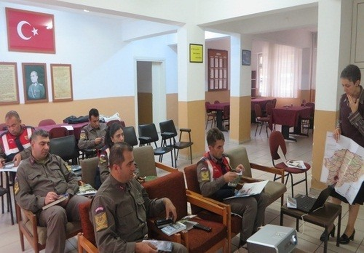 Jandarma Personelleri Eğitimden Geçti