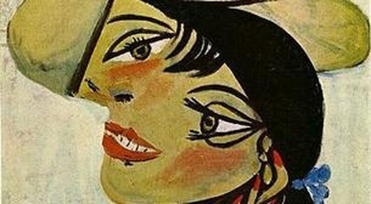 Masterpiece - Pablo Picasso - Şapkalı Kız