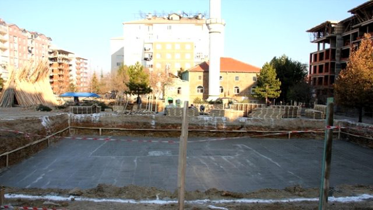 Seydişehir\'de Cami İnşaatı Temel Atma Töreni