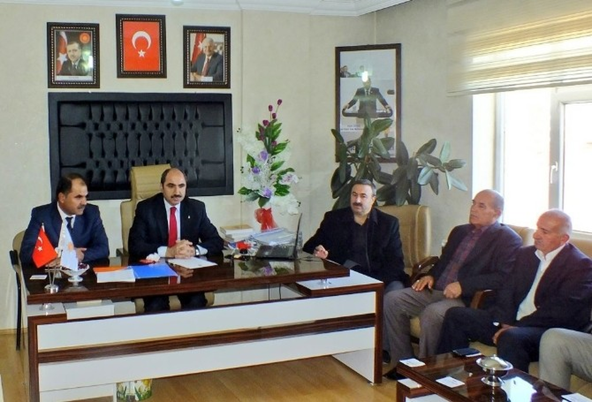 Başkan Soğanda\'dan Erciş\'e Ziyaret