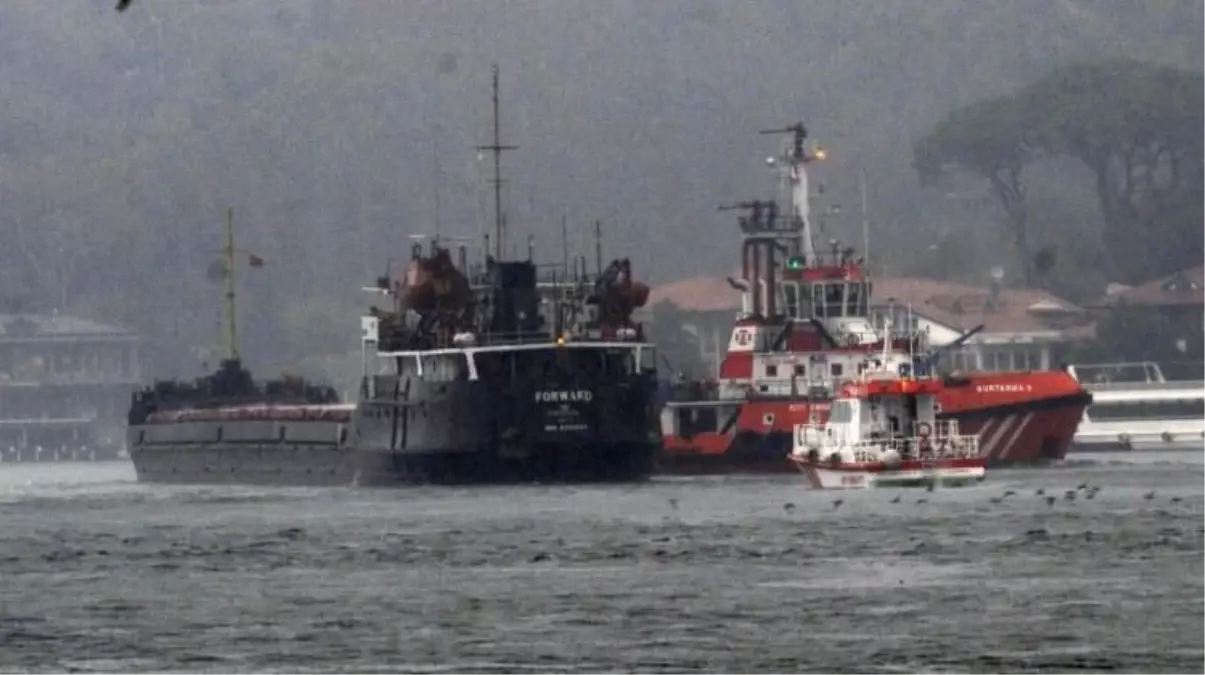 Boğazda Tanker, Rotasından Çıktı