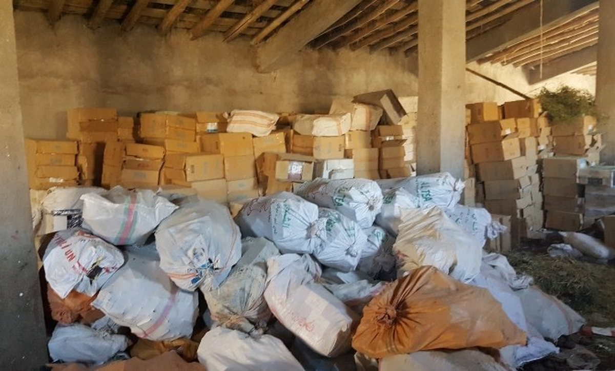 Hakkari\'de 1 Milyon Paket Kaçak Sigara Ele Geçirildi