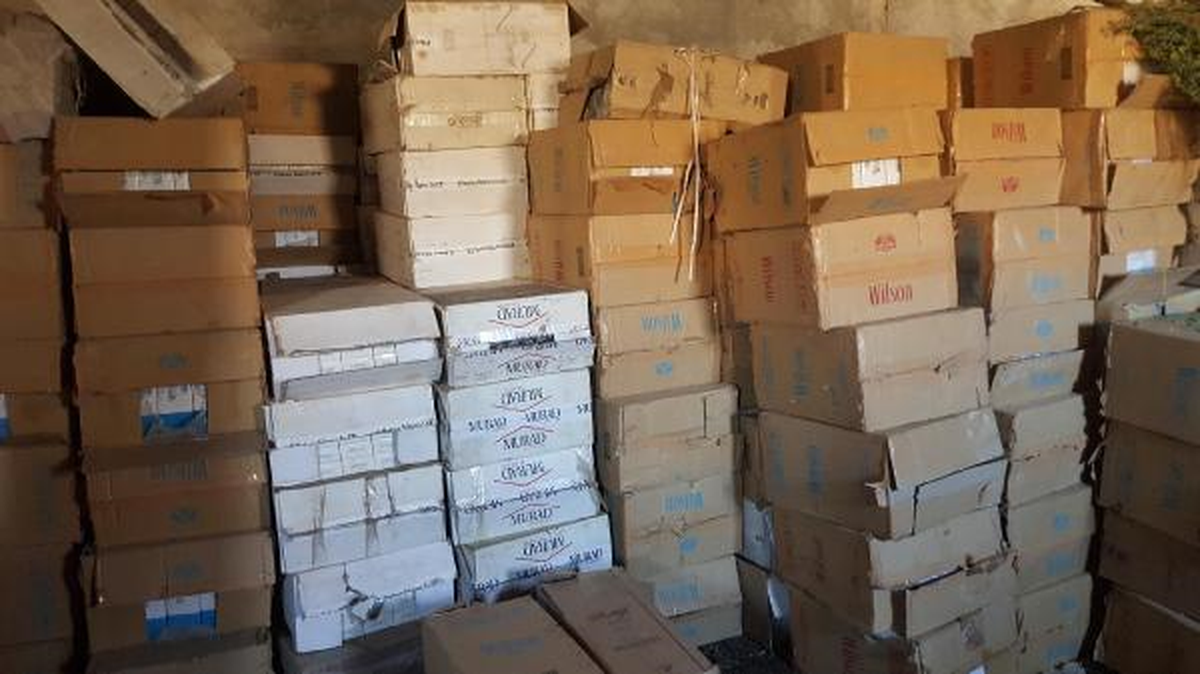 Hakkari\'de 1 Milyon Paket Kaçak Sigara Ele Geçirildi