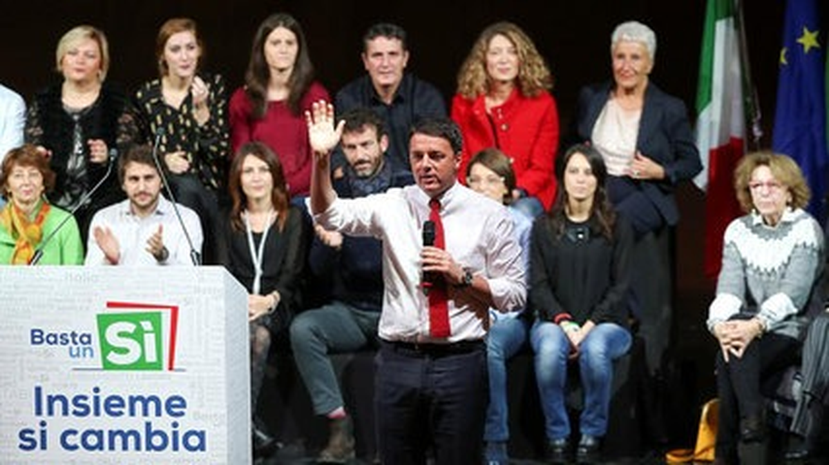 İtalya\'da Referanduma Günler Kala On Binler Sokaklarda