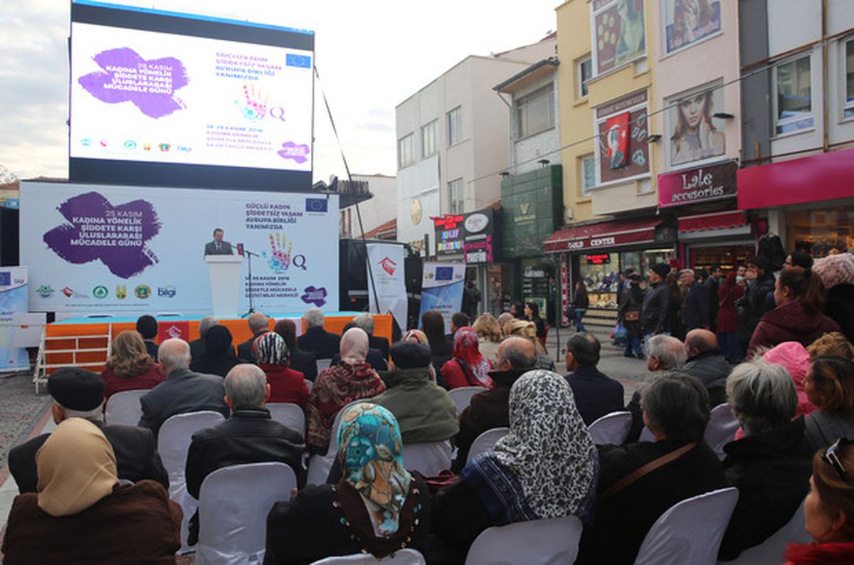 Kadına Karşı Şiddetle Mücadele Gezici Bilgi Merkezi"