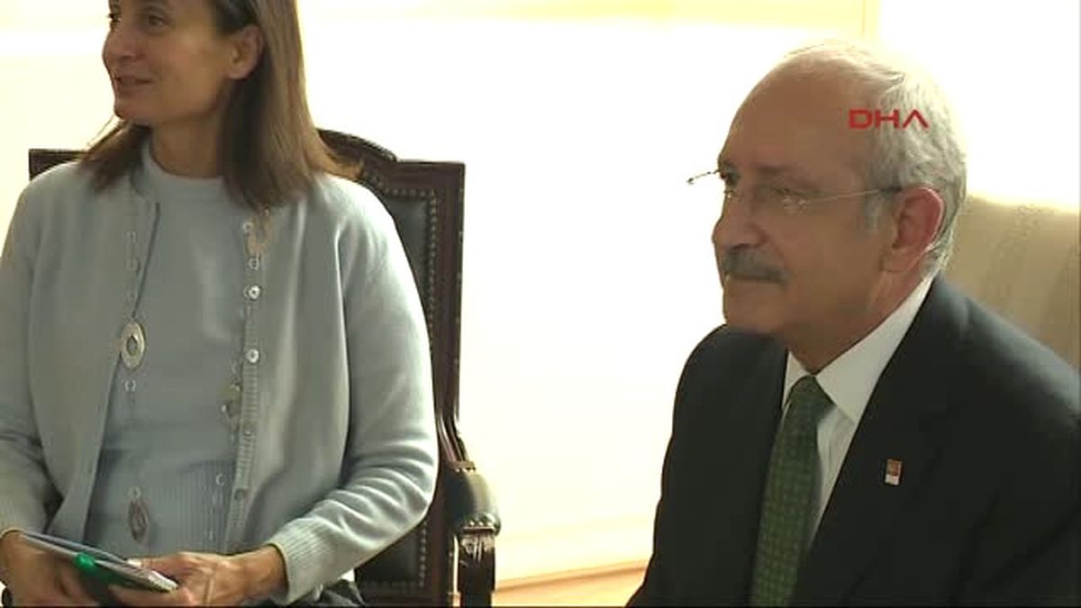Kılıçdaroğlu, Norveç Büyükelçisi Ellefsen\'le Görüştü