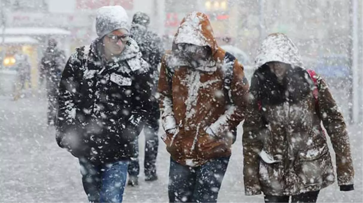 Meteorolojiden 5 İl İçin Kar ve Soğuk Hava Uyarısı