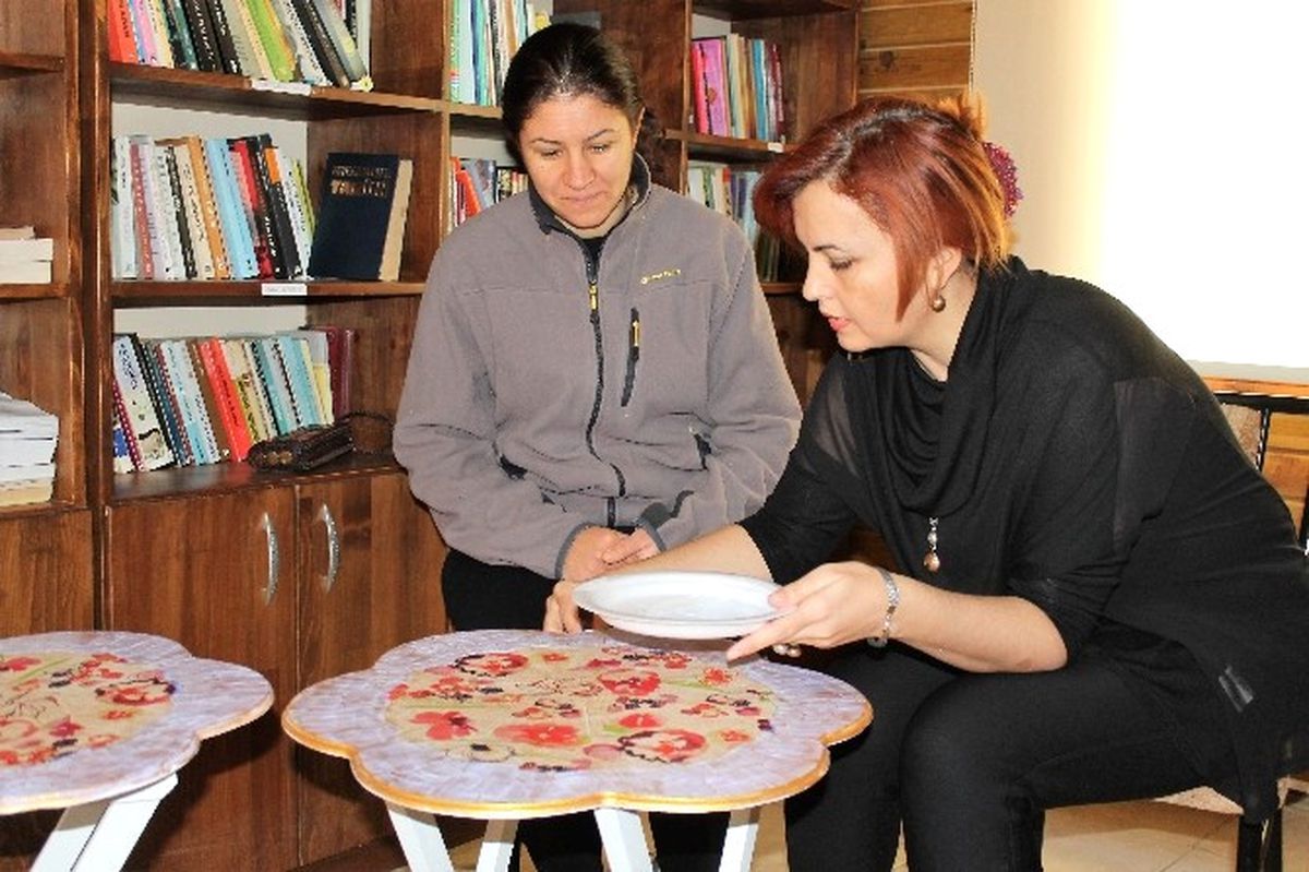 Okuma Salonları Sanatla Buluştu