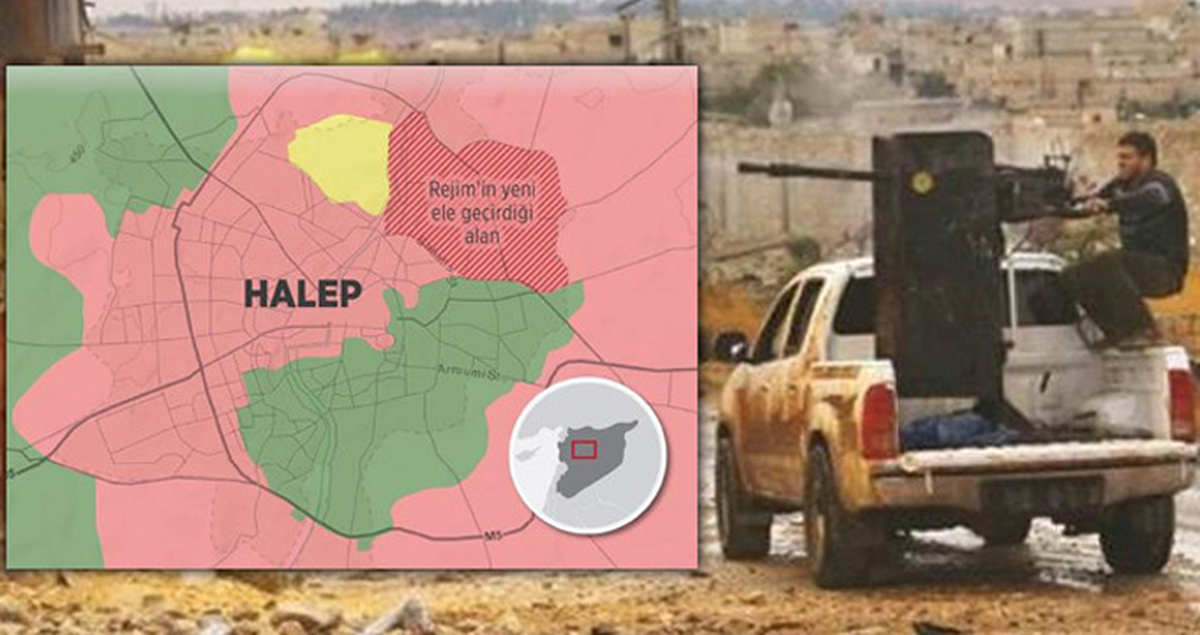 Suriye Ordusu Halep'te Çok Kritik Noktaları Aldı, 30 Km'lik Alanda İnsanlık Dramları Yaşanıyor